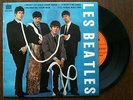 FRENCH EP LES BEATLES  ODEON 3745 - BIEM + languette