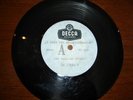 Rare The Rolling Stones 45 Acetate Decca 'No Satisfaction' VG