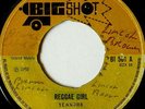 TENNORS/CLIVE ALL STARS:REGGAE GIRL/DONKEY TROT:BIGSHOT 1968 VG