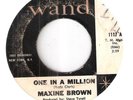 NORTHERN SOUL   MAXINE BROWN    ONE IN A MILLION    WAND