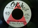 CARL DOUGLAS and the BIG STAMPEDE SOMETHING FOR NOTHING DEMO OKEH LABEL 45