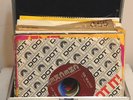 MINT SAVOY 45rpm CARRYING CASE with 42 45RPM Records
