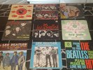 superbe collection de 9 vinyles des beatles 45 tours dont 4 juke box a saisir