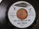 NORTHERN SOUL 45 ; THE PUFFS; I ONLY CRY ONCE A DAY NOW/ MOON OUT THERE