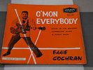 ep eddie cochran//45 t //c'mon everybody // london france 1214 // label noir //