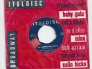 MINA : HO SCRITTO COL FUOCO+LA FEBBRE DELL'HULA-HOOP(RARO SINGOLO ITALDISC 1959)