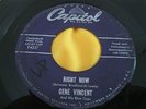 Hear Rockabilly 45: Gene Vincent on Capital - The Night Is So Lonely & Right Now