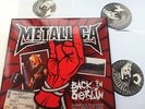 Metallica BACK IN BERLIN 2003 DOUBLE LIVE LP & 7 INCH NEW No.67/550 Iron Maiden