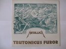 metallica teutonicus furor Bottleg 1988 Live