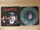 Megadeth - Killing is my business...CLEAR/BLUE SPLATTER Vinyl mint  Metallica