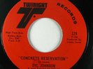 Soul Funk 45 SYL JOHNSON Concrete Reservation / Together Forever on Twinight NM