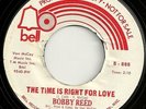 BOBBY REED The Time Is Right For Love Bell Northern Soul Funk Demo 45 LISTEN