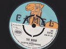 LLOYD ROBINSON the worm NEVILLE HYNES afro REGGAE 45 on CAMEL