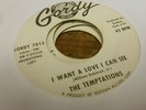 Nothern Soul The Temptations 'I wan't a love I can see' Gordy (promo)