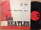 BEATLES Por Favor, Yo. Diff. Cover Rare Red Rectangle Only URUGUAY