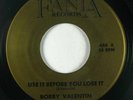 Latin Soul 45 BOBBY VALENTIN Use It Before You Lose It on Fania NM
