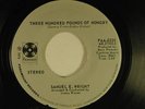 SAMUEL E. WRIGHT soul 45 THERE'S SOMETHING FUNNY GOING   PARAMOUNT VG+ to VG++
