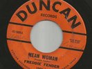 ROCKABILLY bw/ TEEN DOOWOP--FREDDY FENDER--MEAN WOMAN-- HEAR -1959 TEXAS DUNCAN