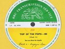 BBC TRANSCRIPTION Top Of The Pops 280 LP UK 1970 Syd Barrett +Cochise PINK FLOYD