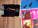 PINK FLOYD, DARK SIDE OF THE MOON, UK HARVEST LP, POSTERS/STICKERS, NO RIM TEXT