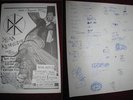 vintage org DEAD KENNEDYS KOR PHU RED ZONE 11x17 Punk Flyer poster rock kbd h/c