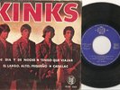 THE KINKS EP DIA Y DE NOCHE + 3 SPANISH COVER RARE 1965 PYE BEAT