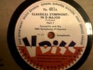 Toscanini V-Disc 481 - Toscanin/NBC in Prokofieff's Classical Sym.  Rare