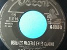 THE BEATLES - Debemos hacerlo en camino / Rare NICARAGUA single ODEON ob la di