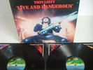 THIN LIZZY-LIVE AND DANGEROUS.1ST ISSUE EXCELLENT DOUBLE VINYL LP RECORD 1978