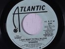 rare Modern Soul 45 SPINNERS i just want to fall in love ATLANTIC Hear