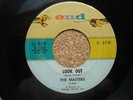 End 1100   The Masters   Look Out b/w A Man Is Not Supposed To Cry 1961  HEAR 