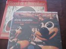 ELVIS COSTELLO I WAS CRUEL & BLOOD CHOCOLATE ORIGINAL RELEASES RARE 3 LP SET