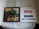 KISS-SINGLE-2X SHANDI-1X SHANDI MADE BELGIEN -ULTRA RAR PINK POINT(NM)