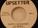 Bob Marley Duppy Conqueror / Upsetters Zig Zag 45 vg++ Reggae Upsetter Lee Perry