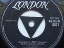Carl Perkins - Blue Suede Shoes. Silver London Tri- HL-U 8271.  VG.  **HEAR IT**