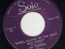 CA Rockabilly Hal Goodson SOLO 108 (( ?  )) Who's gonna be the next on honey