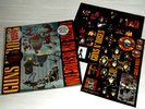 GUNS N' ROSES - APPETITE FOR DESTRUCTION - RARE UK LP BANNED COVER & STICKERS