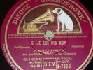 MAURICE CHEVALIER - Michel Warlop - Si je lui dis non - 78 tours / rpm HMV