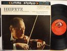 SIBELIUS-HEIFETZ/HENDL-VIOLIN CONCERTO-LSC-2435/1S/VG+/TAS/LIVING STEREO/RCA