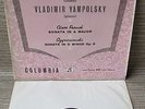 COLUMBIA 33CX 1201 BLUE/GOLD (NO SAX) *OISTRAKH YAMPOLSKY* FRANCK SZYMANOWSKI