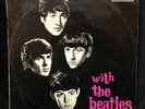 THE BEATLES - WITH THE BEATLES LP - OZ PRESS PMCO 1206 MONO  gold OVER black