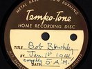 (3) Rare Robert Benchley on Private Home Recordings  VG+