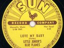 LITTLE JUNIOR'S BLUE FLAMES, Love My Baby / Mystery Train, Sun-192, V/V+