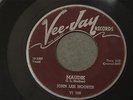 JOHN LEE HOOKER: I'm In The Mood / Maudie VEE JAY 308 Rare Blues 45