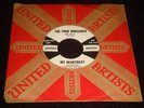 THE FOUR HORSEMEN Heartbeat PROMO RARE DOO WOP 45 UNITED ARTISTS 1958