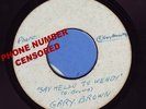 GARY BROWN   Modern soul ACETATE 45. Detroit. Mp3. UNRELEASED ?