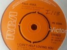 NORTHERN SOUL MOTOWN PAUL ANKA CANT HELP LOVING YOU