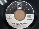 RONNIE AND ROBYN - Step Into My Heart | rare Sidra promo northern soul 45 LISTEN