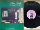 Nick Drake Five Leaves Left UK LP First Press Island ILPS 9105 Ex Vinyl RARE
