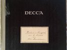 DECCA,KX 1377-1380 4 LP, Violin Concerto in E Minor(Mendelssohn),IDA HAENDEL
